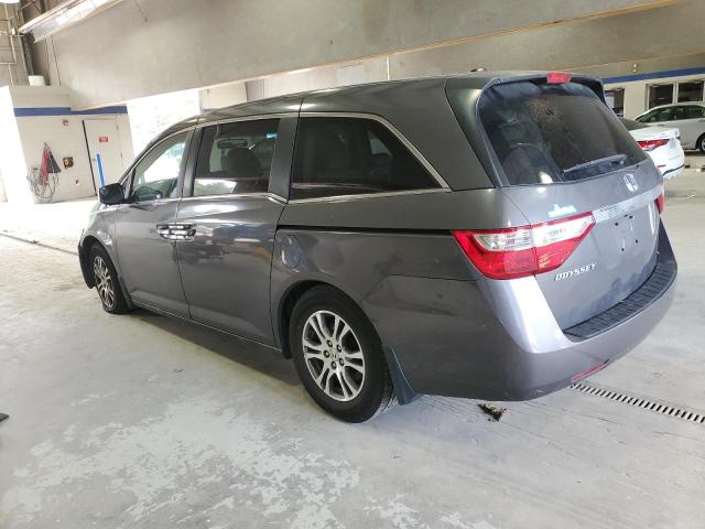 5FNRL5H6XCB105266 - 2012 HONDA ODYSSEY EXL Gris foto 2