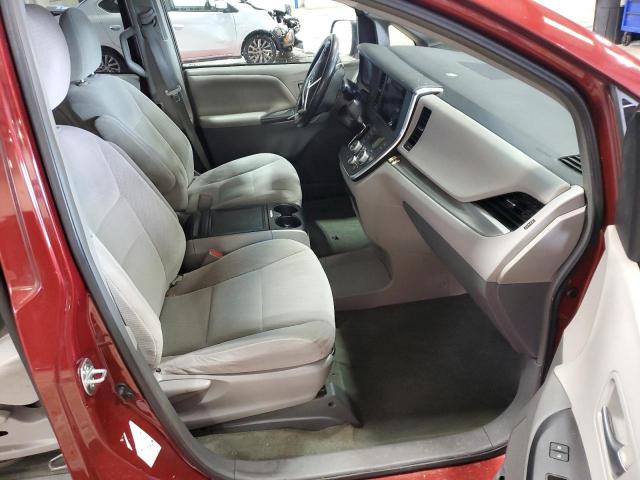 5TDKK3DC6FS560930 - 2015 TOYOTA SIENNA LE ბურგუნდია ფოტო 7