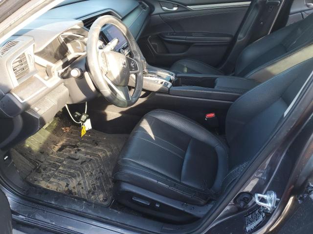 JHMFC1F74JX001106 - 2018 HONDA CIVIC EXL GRAY photo 7