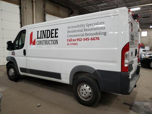 3C6TRVAG7JE103864 - 2018 RAM PROMASTER 1500 STANDARD Белый фото 2