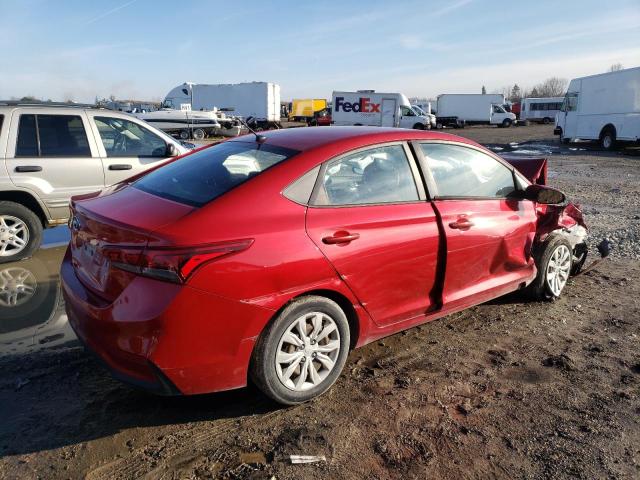 3KPC24A39JE028640 - 2018 HYUNDAI ACCENT SE Kırmızı fotoğraf 3
