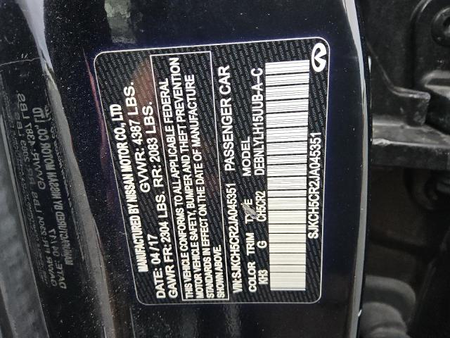 SJKCH5CR2JA045351 - 2018 INFINITI QX30 BASE 黑色 照片 13