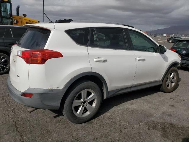 2T3WFREV2DW017983 - 2013 TOYOTA RAV4 XLE WHITE photo 3