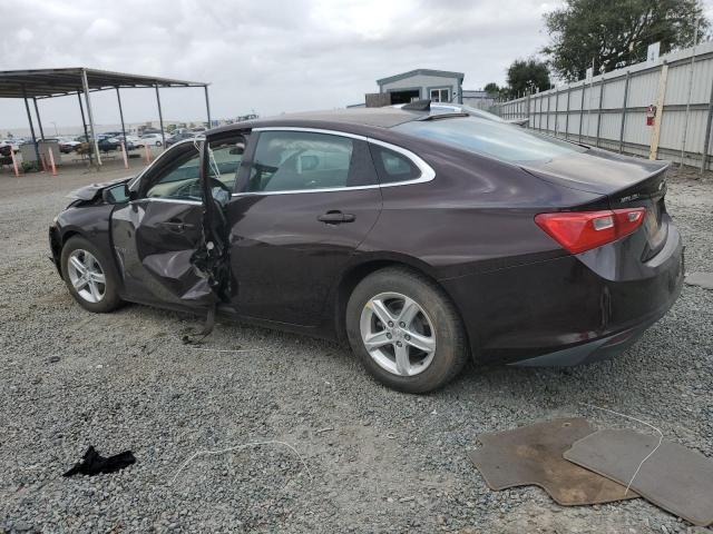1G1ZB5ST2LF021657 - 2020 CHEVROLET MALIBU LS 紫色 照片 2