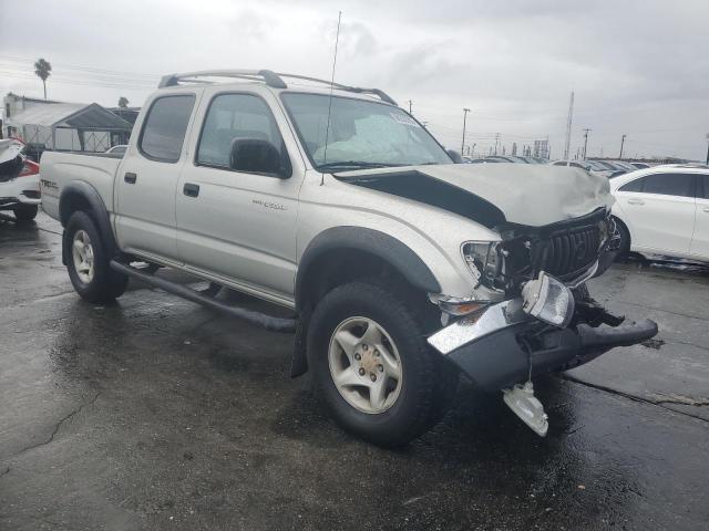 5TEGN92N72Z896930 - 2002 TOYOTA TACOMA DOUBLE CAB PRERUNNER GRAY photo 4