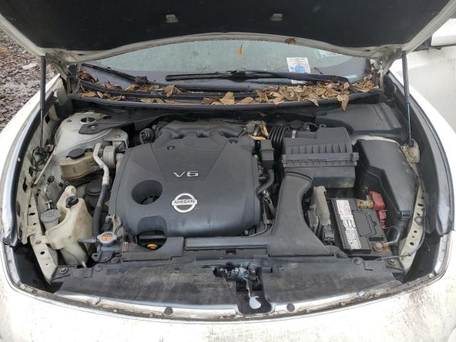 1N4AA5AP2EC470908 - 2014 NISSAN MAXIMA S WHITE photo 11