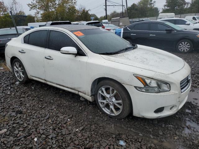 1N4AA5AP2EC470908 - 2014 NISSAN MAXIMA S WHITE photo 4