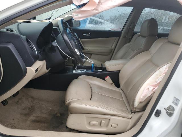 1N4AA5AP2EC470908 - 2014 NISSAN MAXIMA S WHITE photo 7