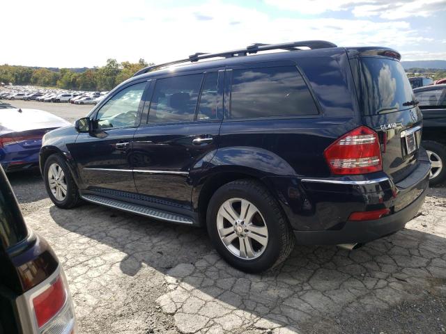 4JGBF71E69A459949 - 2009 MERCEDES-BENZ GL 450 4MATIC BLUE photo 2
