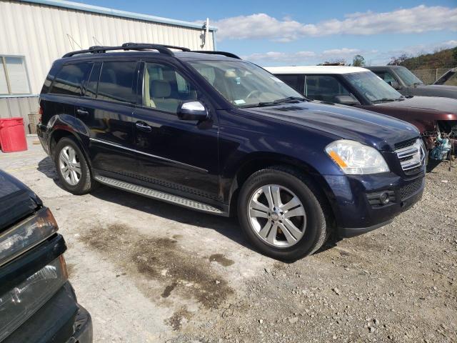 4JGBF71E69A459949 - 2009 MERCEDES-BENZ GL 450 4MATIC BLUE photo 4