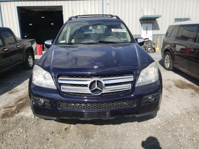 4JGBF71E69A459949 - 2009 MERCEDES-BENZ GL 450 4MATIC BLUE photo 5