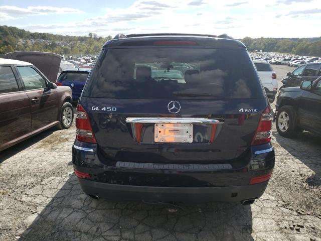 4JGBF71E69A459949 - 2009 MERCEDES-BENZ GL 450 4MATIC BLUE photo 6