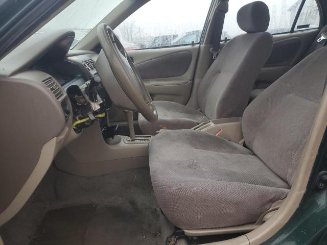 1Y1SK52882Z419498 - 2002 CHEVROLET GEO PRIZM BASE GREEN photo 7