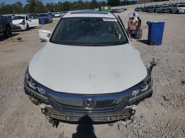 1HGCR2F93HA225296 - 2017 HONDA ACCORD EXL WHITE photo 5