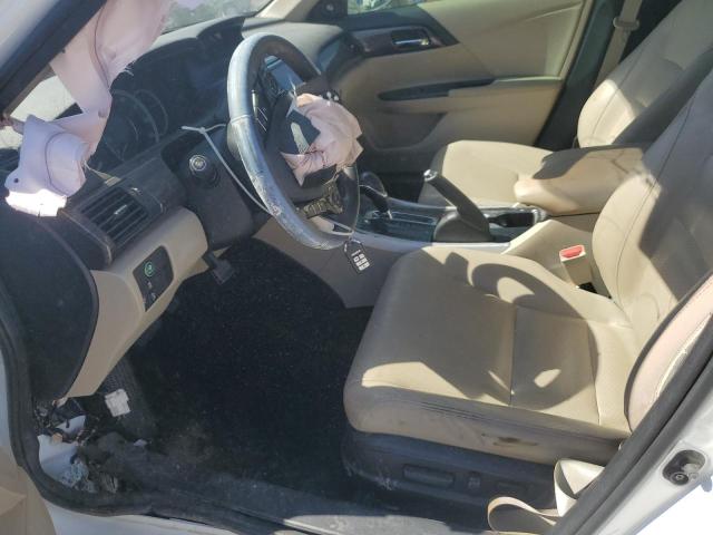 1HGCR2F93HA225296 - 2017 HONDA ACCORD EXL WHITE photo 7