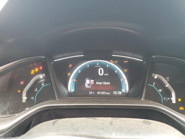 SHHFK7H69LU403727 - 2020 HONDA CIVIC EX GRAY photo 9