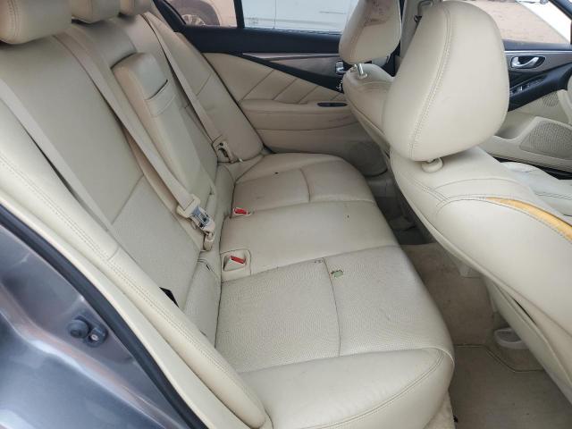 JN1BV7AP0FM336346 - 2015 INFINITI Q50 BASE GRAY photo 10