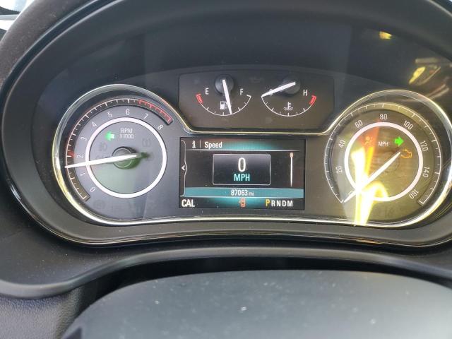 2G4GR5GX0H9170800 - 2017 BUICK REGAL PREMIUM BLACK photo 9