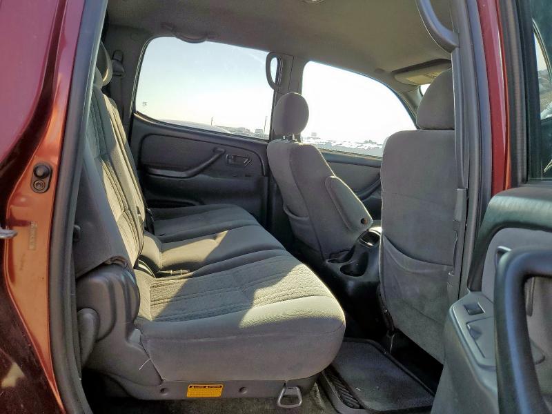 5TBET34166S519845 - 2006 TOYOTA TUNDRA DOUBLE CAB SR5 MAROON photo 10