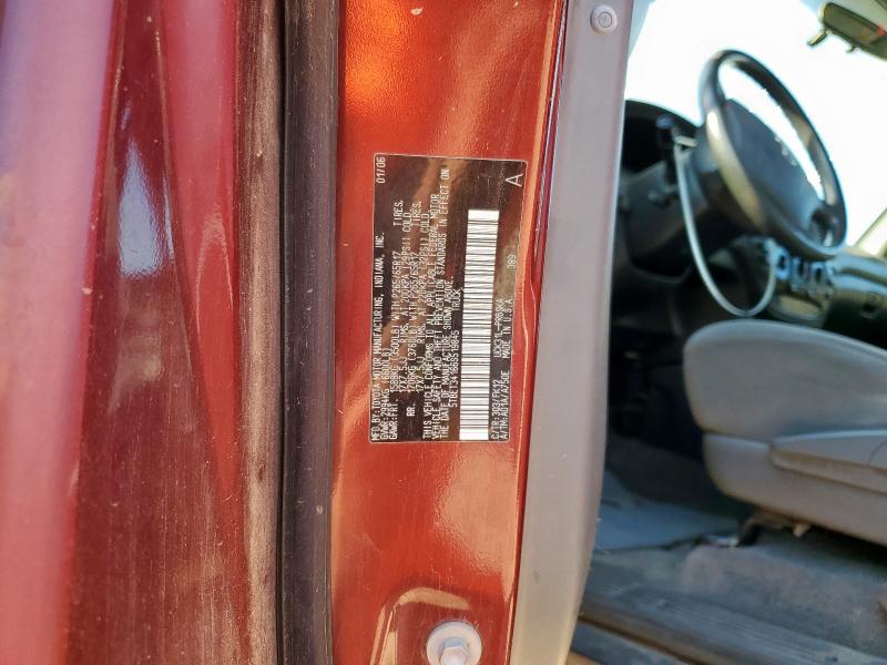 5TBET34166S519845 - 2006 TOYOTA TUNDRA DOUBLE CAB SR5 MAROON photo 12