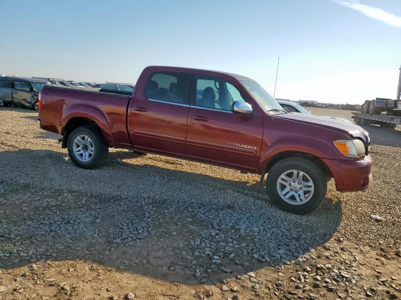 5TBET34166S519845 - 2006 TOYOTA TUNDRA DOUBLE CAB SR5 MAROON photo 4