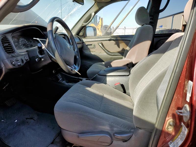 5TBET34166S519845 - 2006 TOYOTA TUNDRA DOUBLE CAB SR5 MAROON photo 7