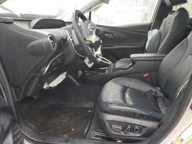 JTDKARFP6H3064181 - 2017 TOYOTA PRIUS PRIM ვერცხლისფერი ფოტო 7