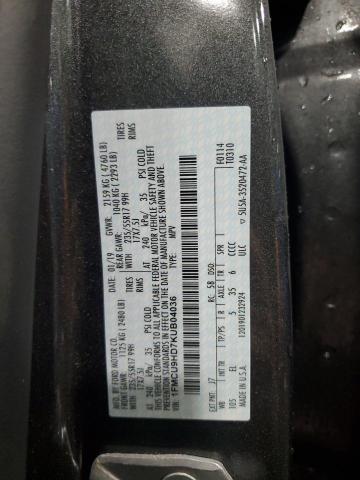 1FMCU9HD7KUB04036 - 2019 FORD ESCAPE SEL 灰色 照片 14