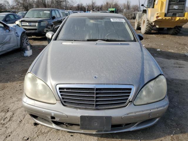 WDBNG83J96A474485 - 2006 MERCEDES-BENZ S 430 4MATIC SILVER photo 5