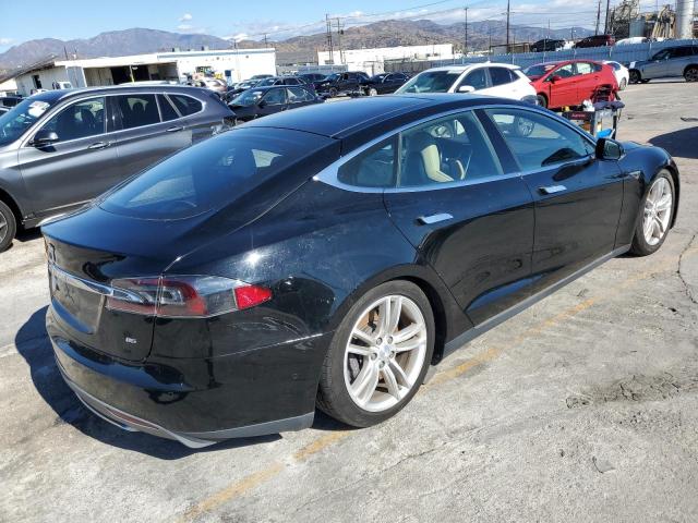 5YJSA1H14EFP61194 - 2014 TESLA MODEL S BLACK photo 3