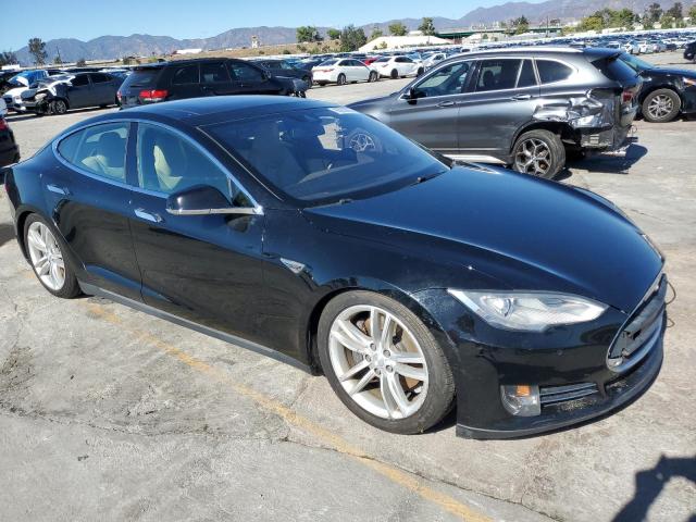5YJSA1H14EFP61194 - 2014 TESLA MODEL S BLACK photo 4