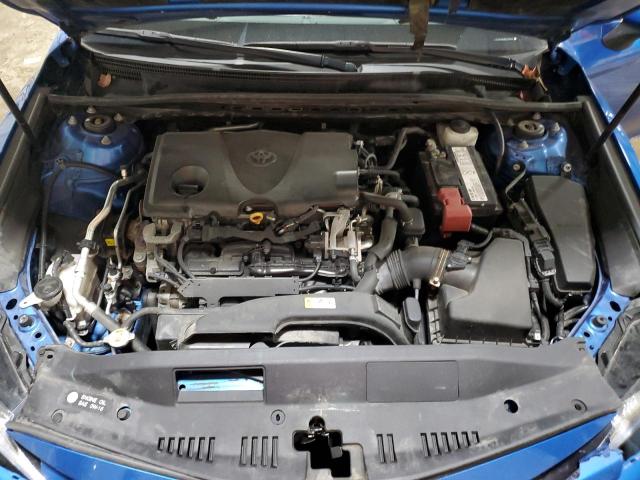 4T1B11HK9KU223243 - 2019 TOYOTA CAMRY L BLUE photo 11