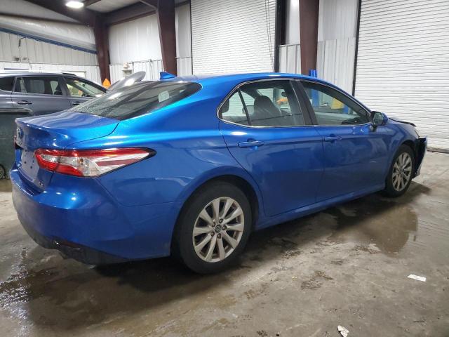 4T1B11HK9KU223243 - 2019 TOYOTA CAMRY L BLUE photo 3