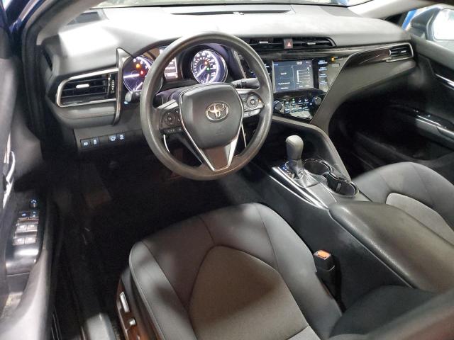 4T1B11HK9KU223243 - 2019 TOYOTA CAMRY L BLUE photo 8