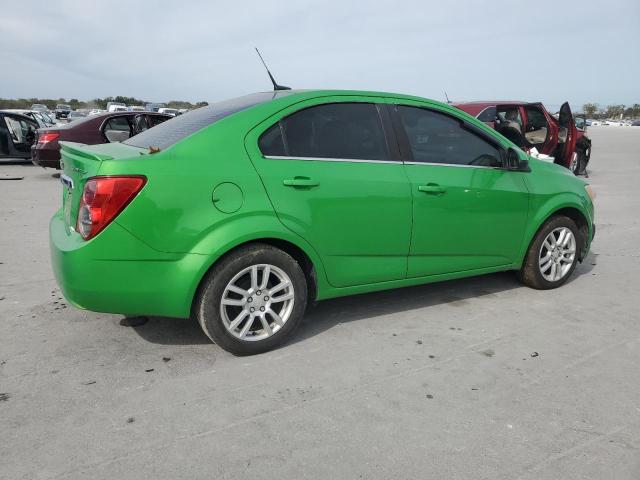 1G1JC5SH1E4235981 - 2014 CHEVROLET SONIC LT მწვანე ფოტო 3