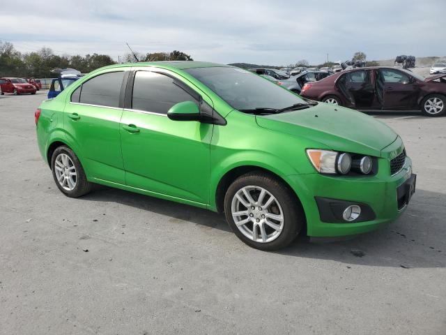 1G1JC5SH1E4235981 - 2014 CHEVROLET SONIC LT მწვანე ფოტო 4