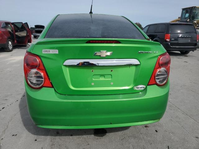 1G1JC5SH1E4235981 - 2014 CHEVROLET SONIC LT მწვანე ფოტო 6