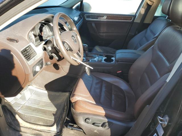 WVGEF9BP5ED014720 - 2014 VOLKSWAGEN TOUAREG V6 BLACK photo 7