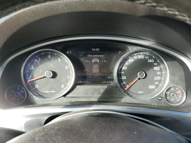 WVGEF9BP5ED014720 - 2014 VOLKSWAGEN TOUAREG V6 BLACK photo 9