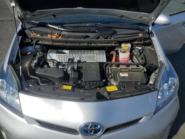JTDKN3DP5F3066151 - 2015 TOYOTA PRIUS PLUG Күміс фото 11