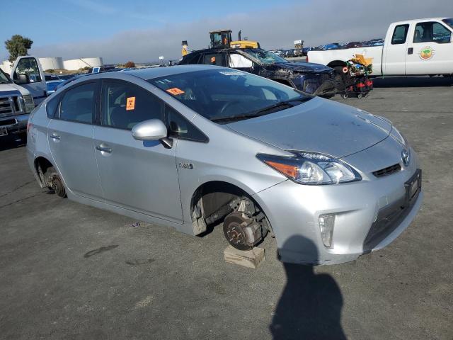 JTDKN3DP5F3066151 - 2015 TOYOTA PRIUS PLUG Күміс фото 4