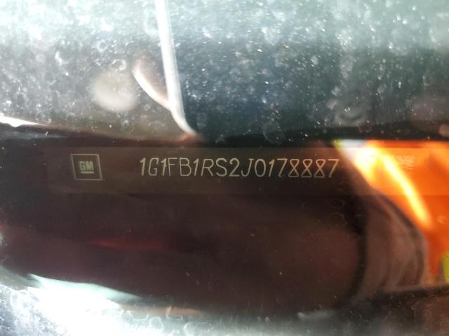 1G1FB1RS2J0178887 - 2018 CHEVROLET CAMARO LT WHITE photo 12