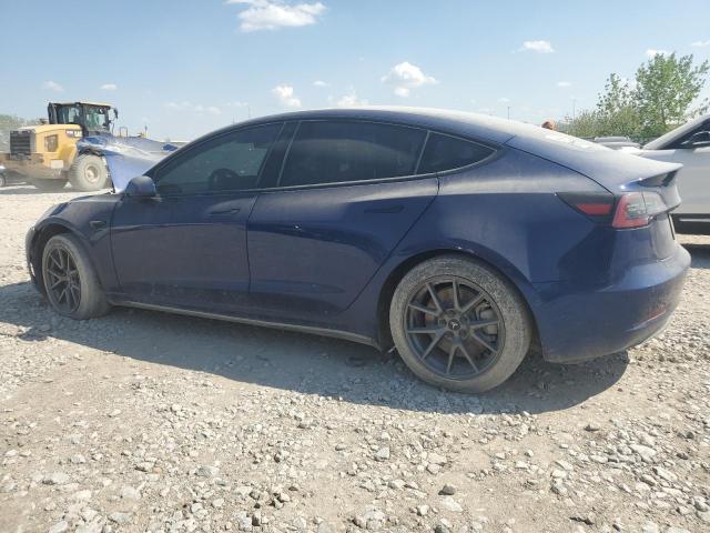 5YJ3E1EB5NF114941 - 2022 TESLA MODEL 3 Կապույտ լուսանկար 2