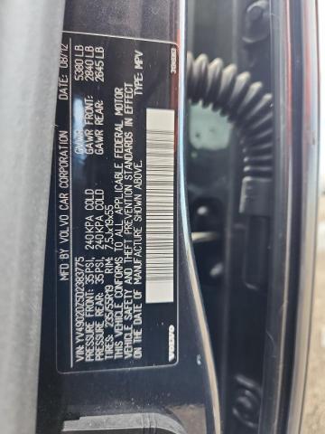 YV4902DZ5D2383775 - 2013 VOLVO XC60 T6 CHARCOAL photo 13