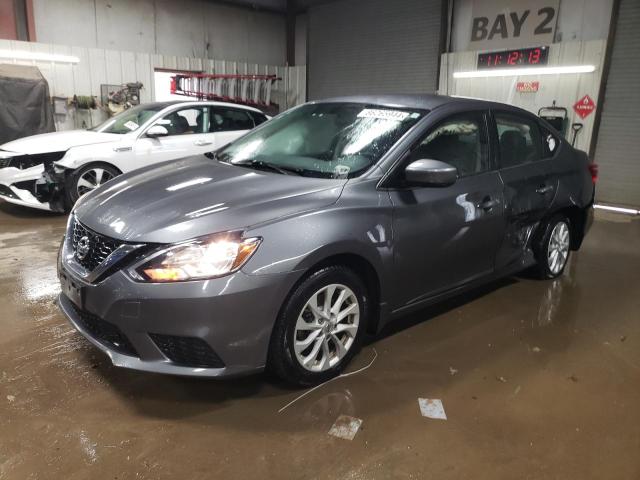 3N1AB7AP7JL636344 - 2018 NISSAN SENTRA S GRAY photo 1