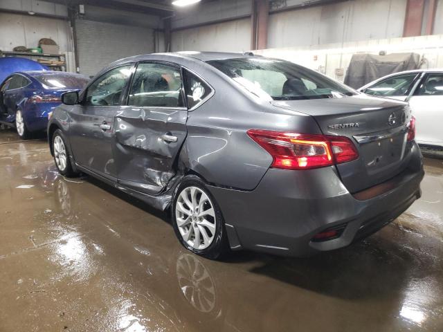 3N1AB7AP7JL636344 - 2018 NISSAN SENTRA S GRAY photo 2