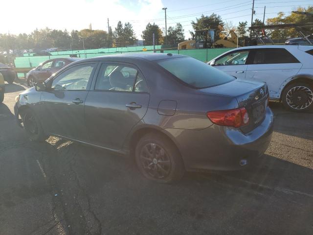 JTDBU4EE8AJ086467 - 2010 TOYOTA COROLLA BASE GRAY photo 2