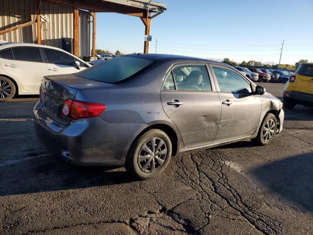 JTDBU4EE8AJ086467 - 2010 TOYOTA COROLLA BASE GRAY photo 3