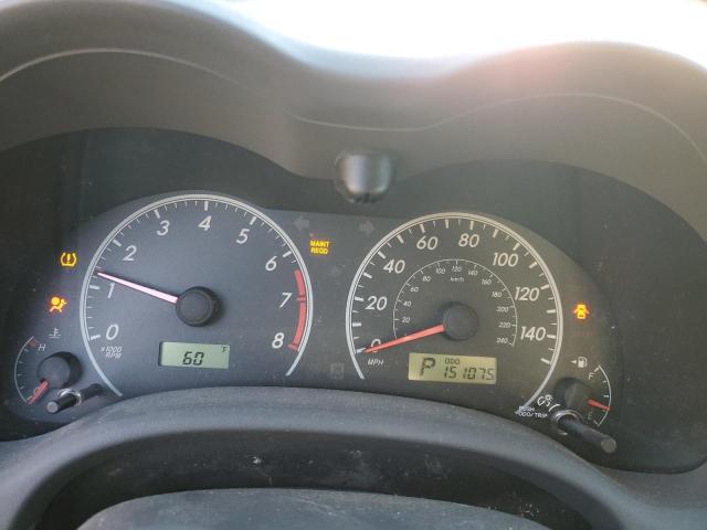 JTDBU4EE8AJ086467 - 2010 TOYOTA COROLLA BASE GRAY photo 9