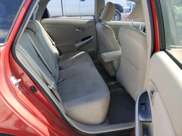 JTDKN3DU3A0241285 - 2010 TOYOTA PRIUS Қызыл фото 10
